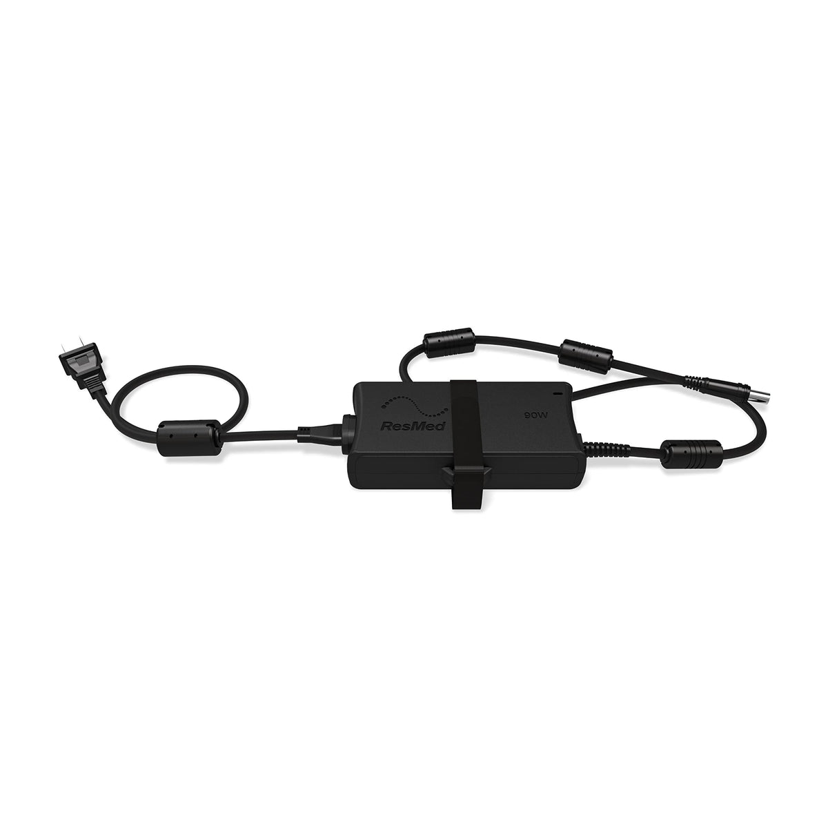 ResMed Air10 90W PSU compacto para CPAP, ideal para viajar y uso nocturno estable.