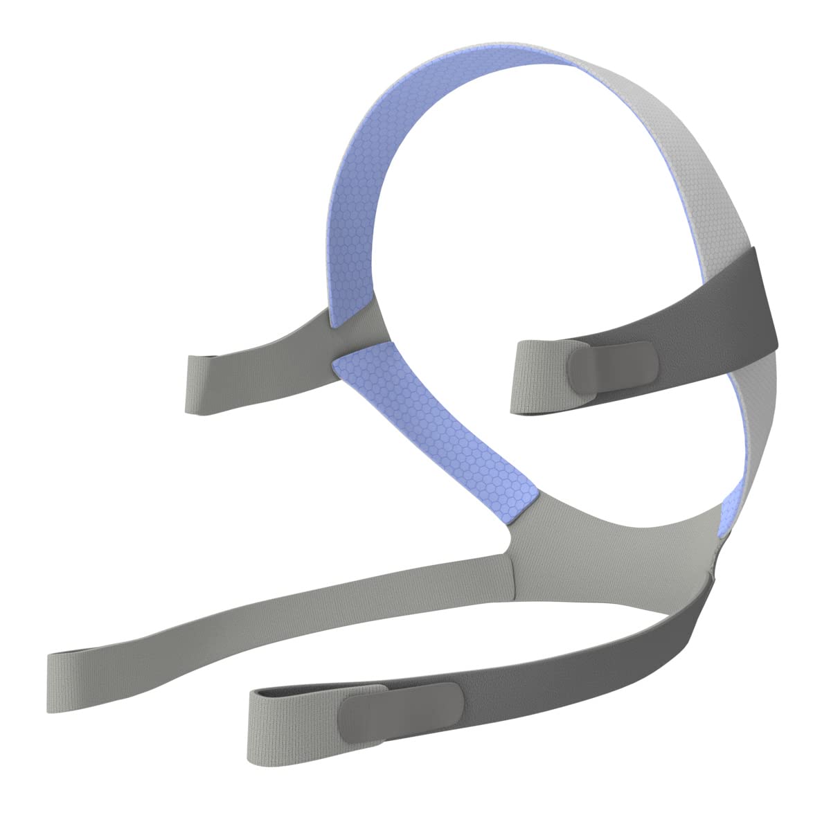 Correa de cabeza ResMed AirFit F10 para CPAP: ajuste cómodo y estable.