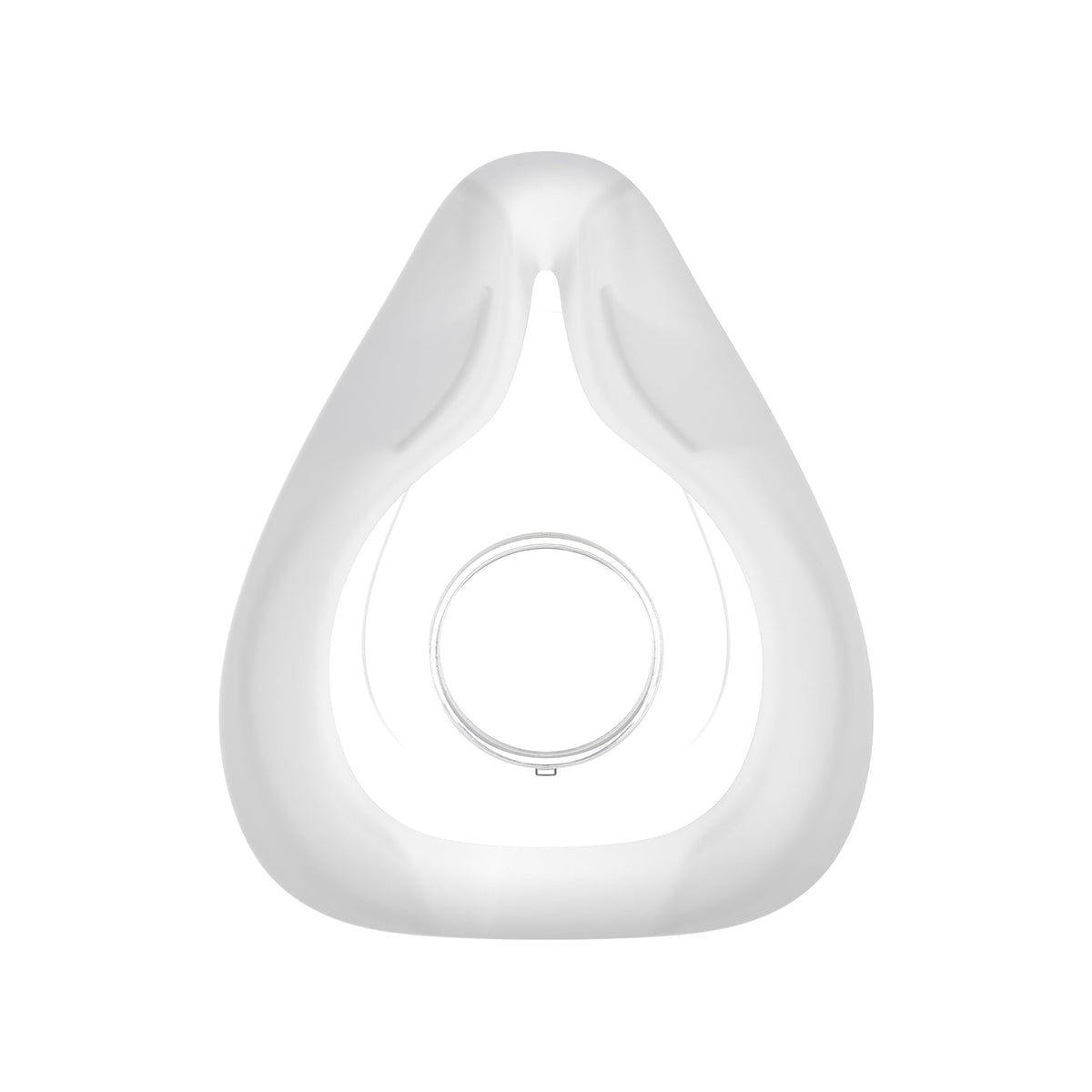 Cushion frontal de ResMed AirFit F20 para un ajuste cómodo y sellado fiable.