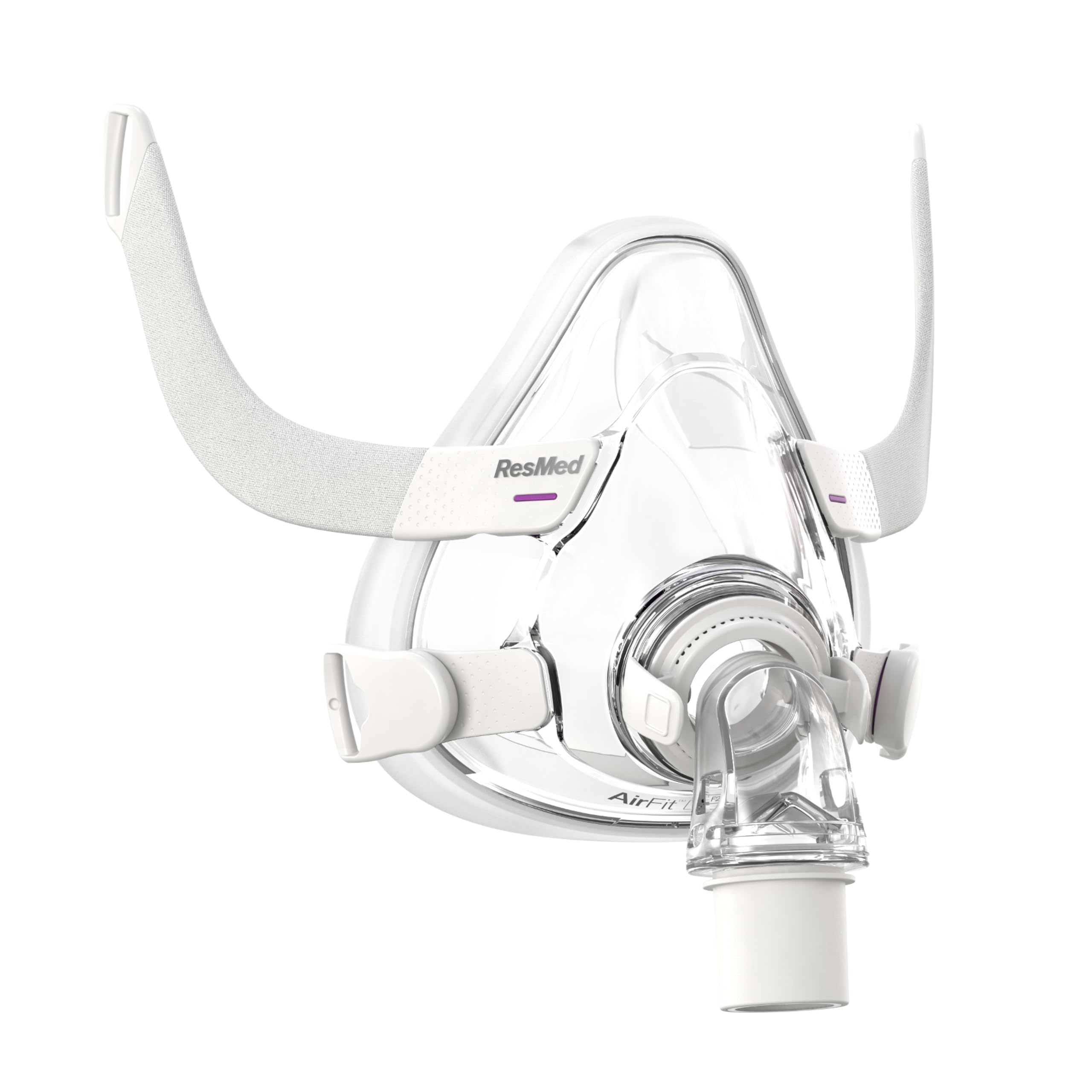 ResMed AirFit F20 para Mujer, marco ergonómico que se adapta a contornos faciales.