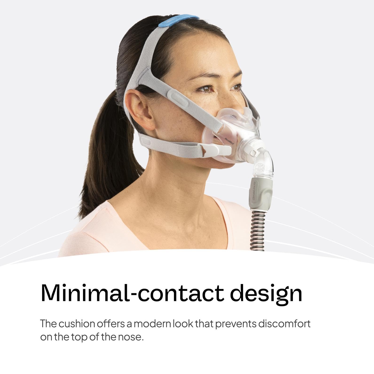 Almohadilla de silicona suave para ResMed AirFit F30 para mayor comodidad