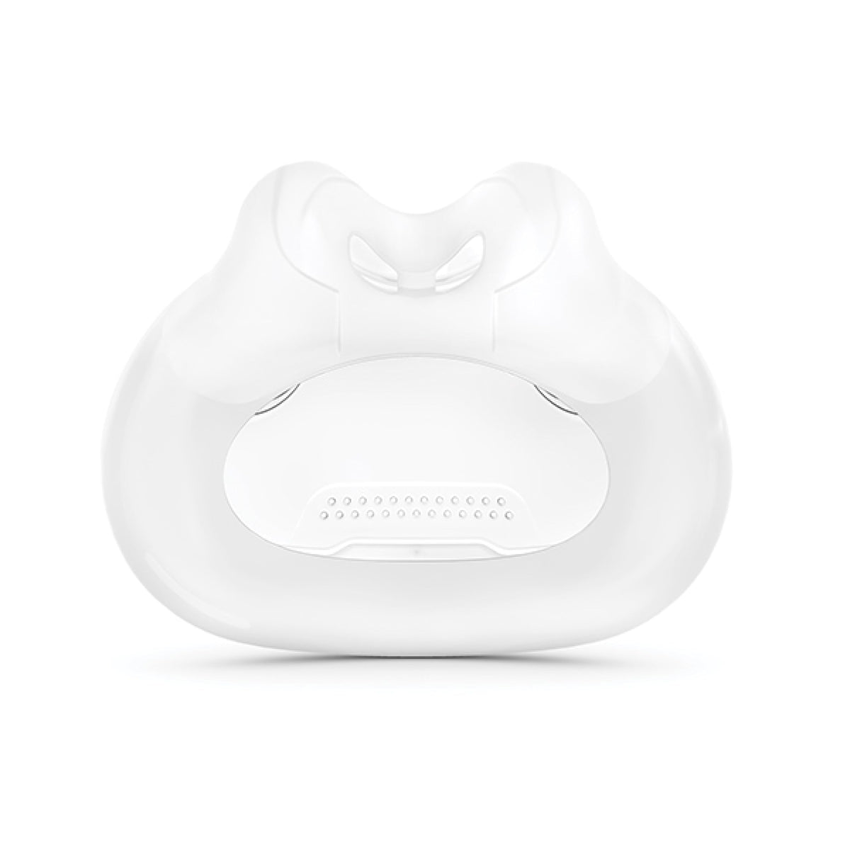 Almohadilla ResMed AirFit F30i, detalle de cara completa para ajuste cómodo.