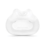 Almohadilla ResMed AirFit F30i, detalle de cara completa para ajuste cómodo.