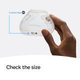 Cojín AirFit F30i evita presión nasal, reduciendo rojeces en el puente nasal