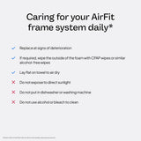 ResMed AirFit F30i: alta compatibilidad con accesorios CPAP.