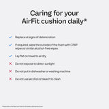 ResMed AirFit F30i cushion evita presión en la parte superior de la nariz