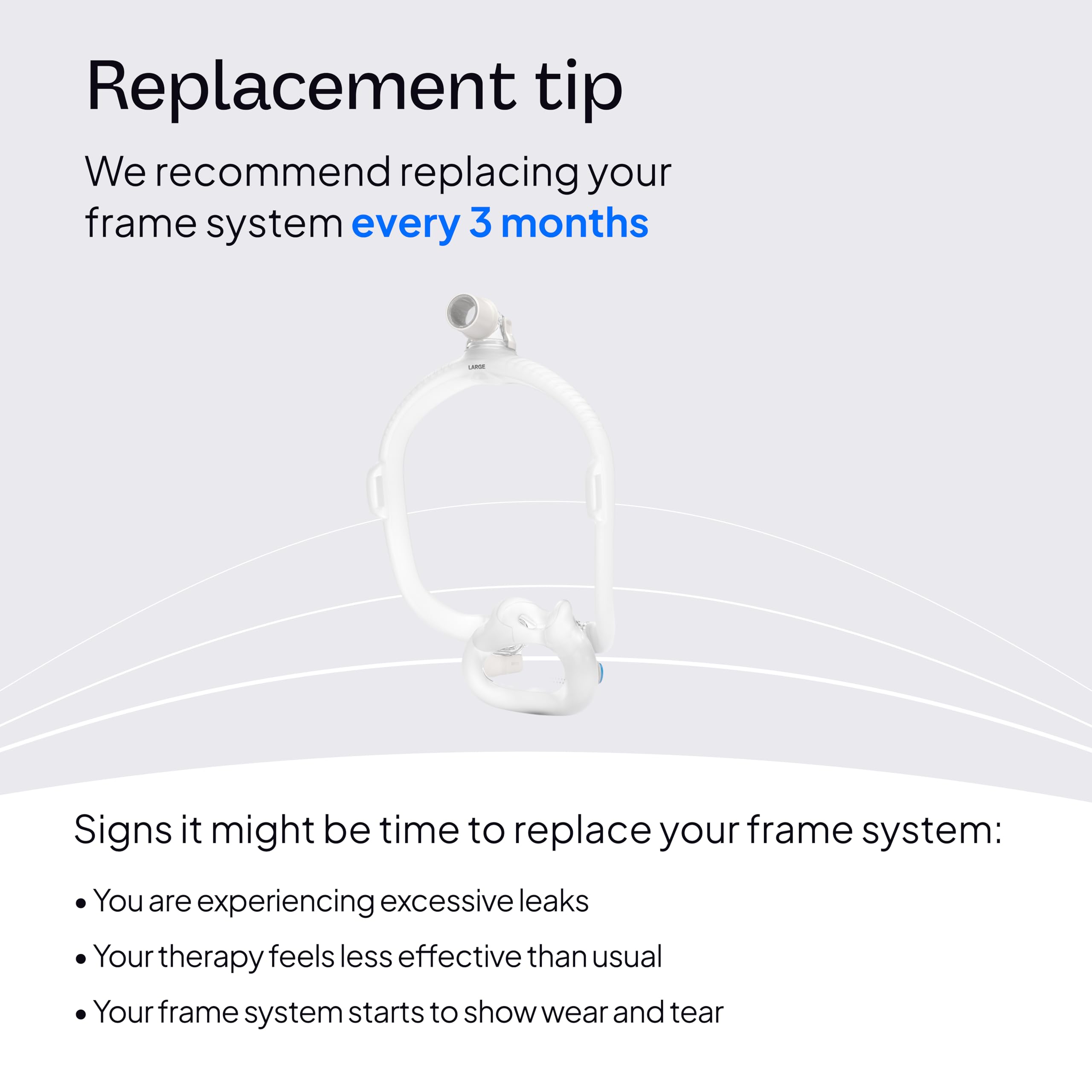 ResMed AirFit F30i, compatibilidad de piezas con distintas máquinas CPAP