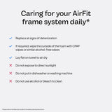 ResMed AirFit F30i: compatibilidad amplia con piezas CPAP para reemplazo