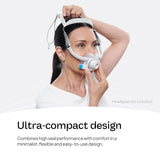 ResMed AirFit F40, cubierta de tela para mayor comodidad