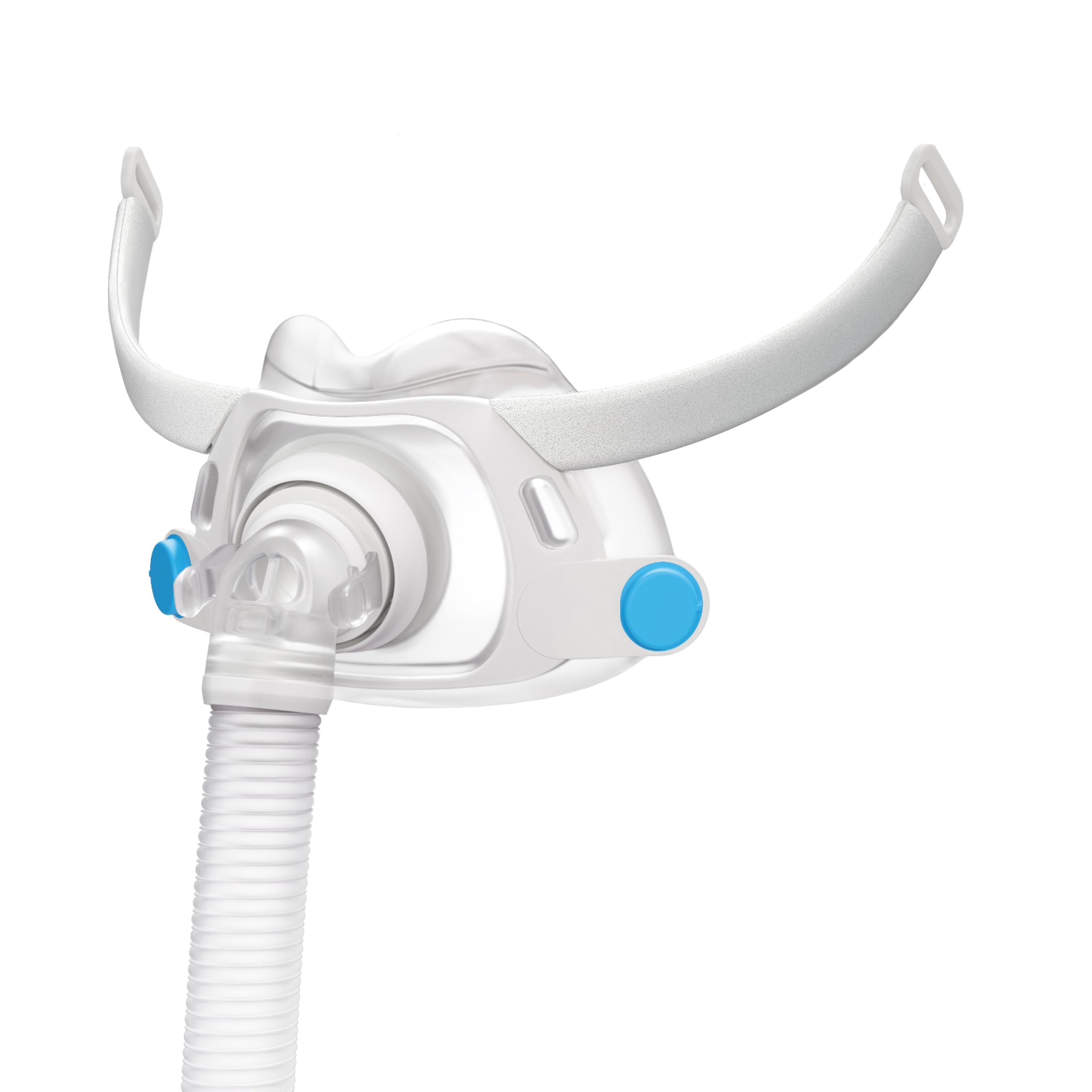 ResMed AirFit F40, vista frontal del sistema de marco, para un ajuste cómodo