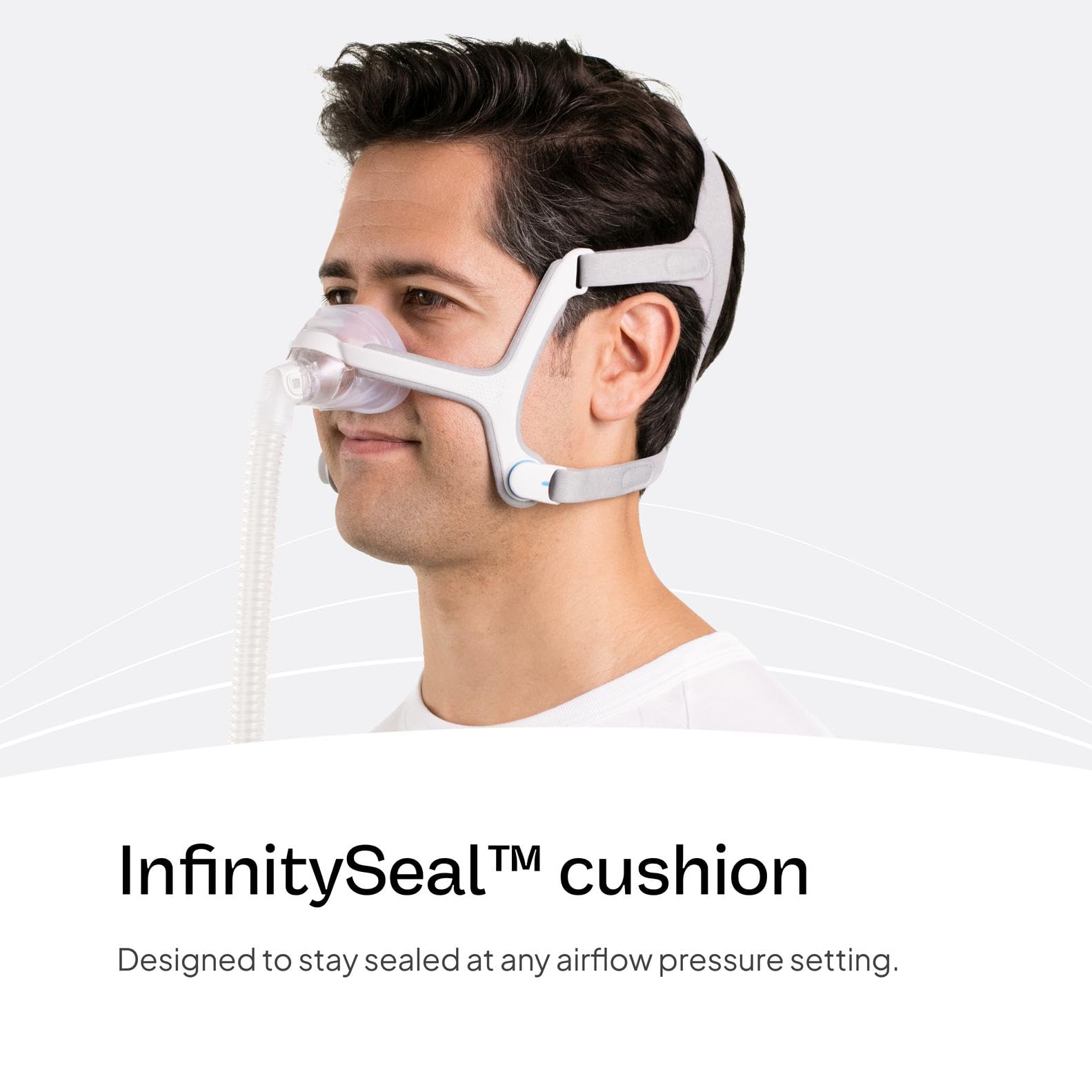 Almohadilla de repuesto ResMed AirFit N20 para uso prolongado y limpieza sencilla