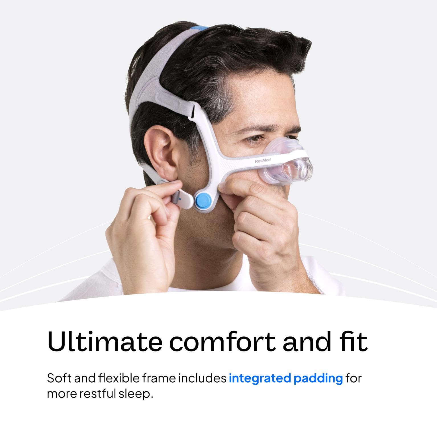 Marco resistente AirFit N20, diseñado para uso duradero y fiable.