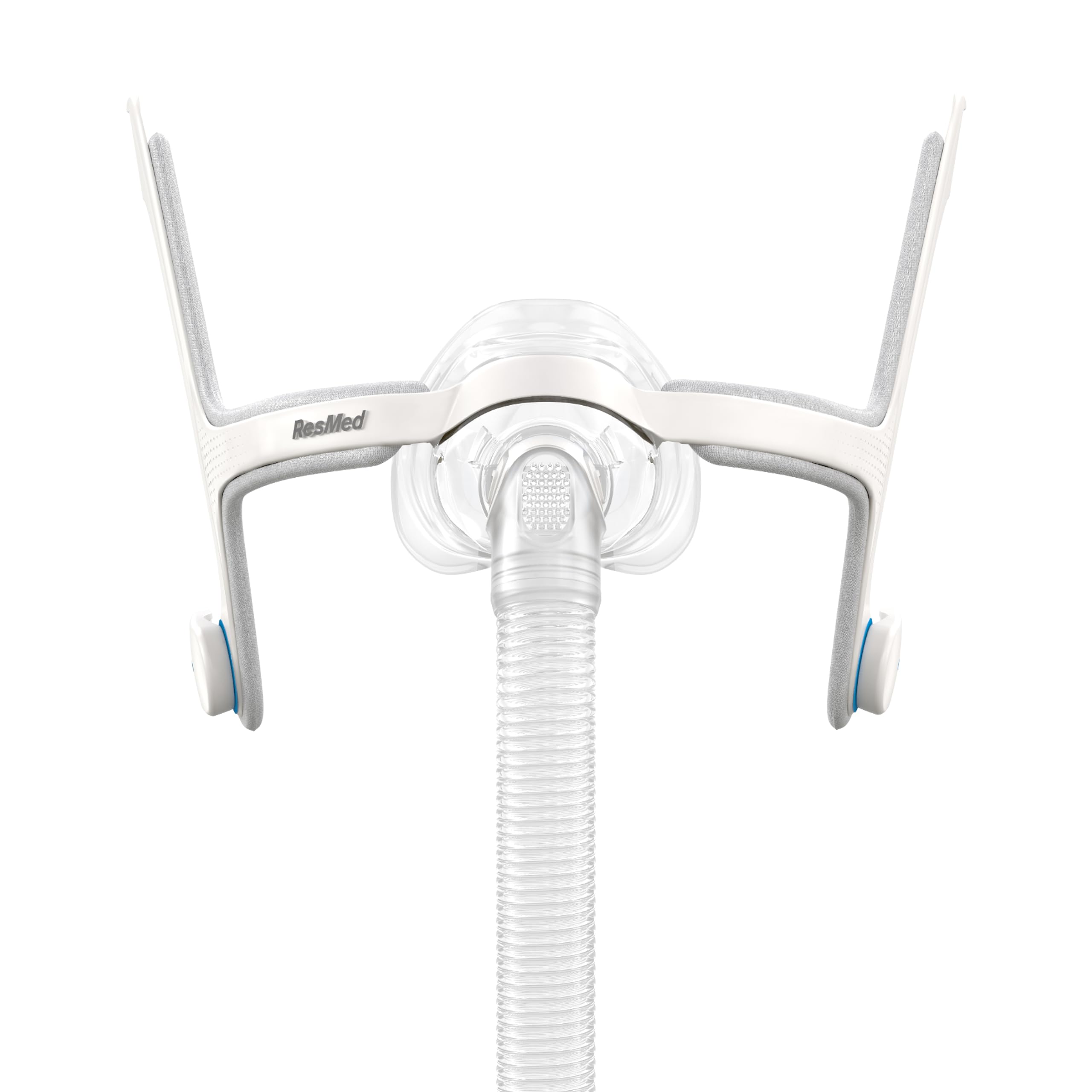Marco ResMed AirFit N20 que brinda estabilidad y ajuste fiable durante toda la noche.