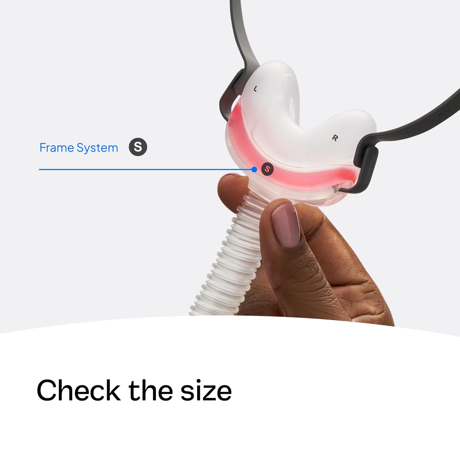 AirFit N30: almohadilla nasal tipo cuna para mayor confort