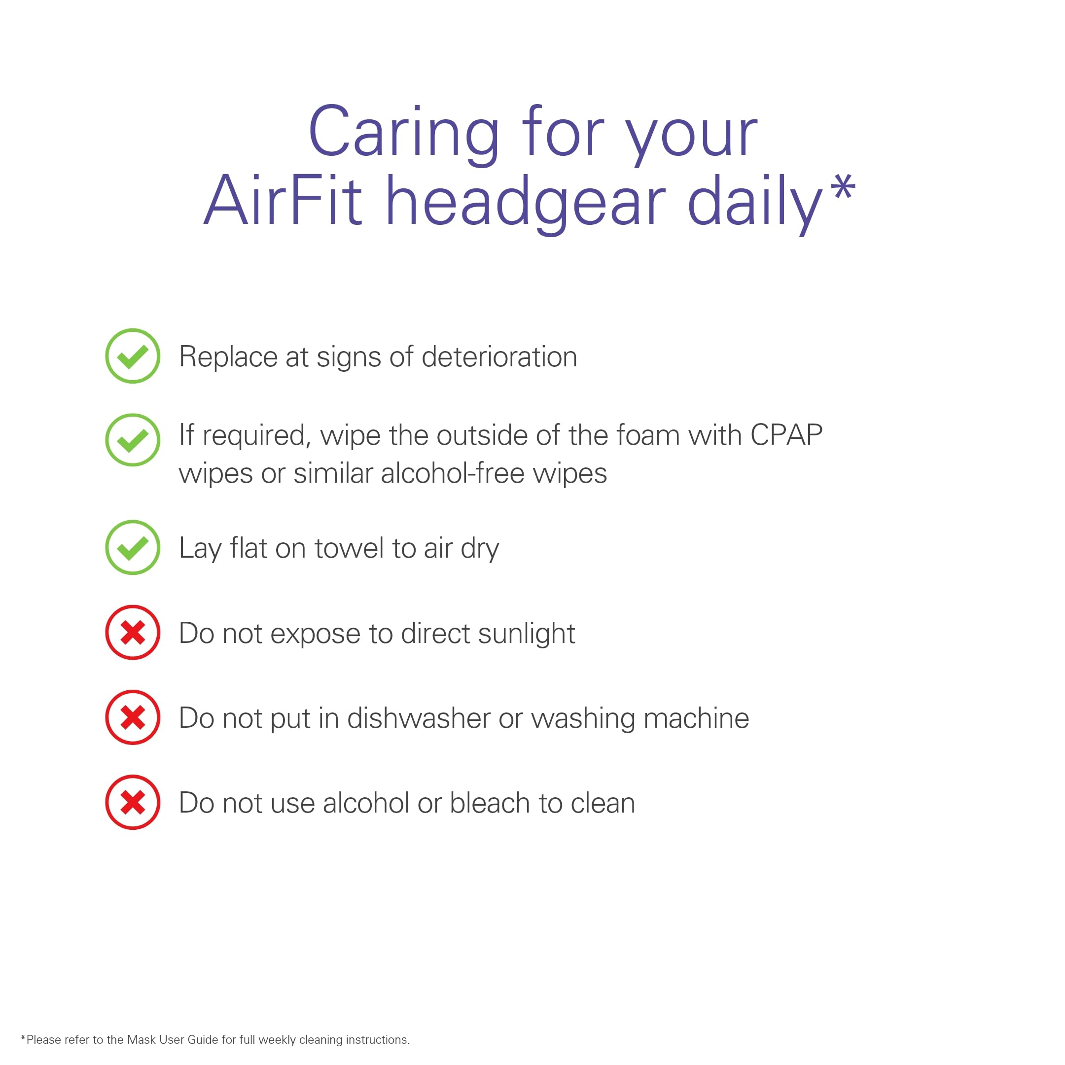 ResMed AirFit N30 repuesto cabezal para compatibilidad rapida con la mascara.