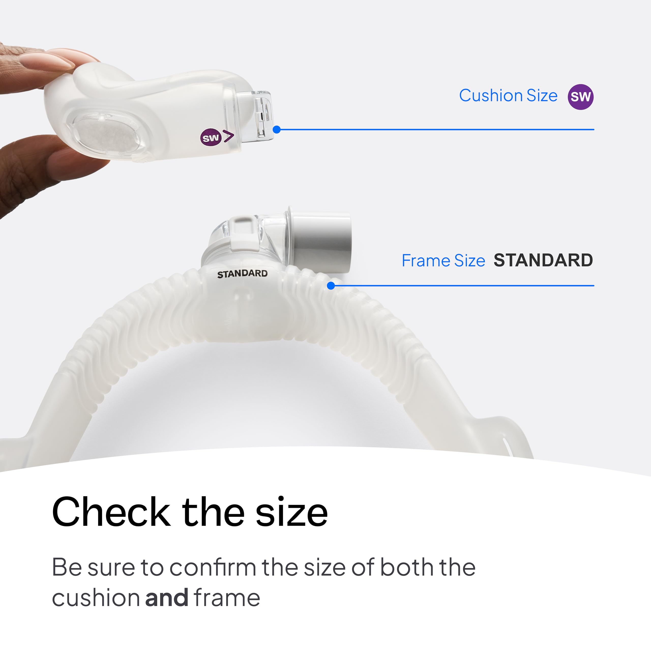 R&M ResMed AirFit N30i codo de conexión para CPAP