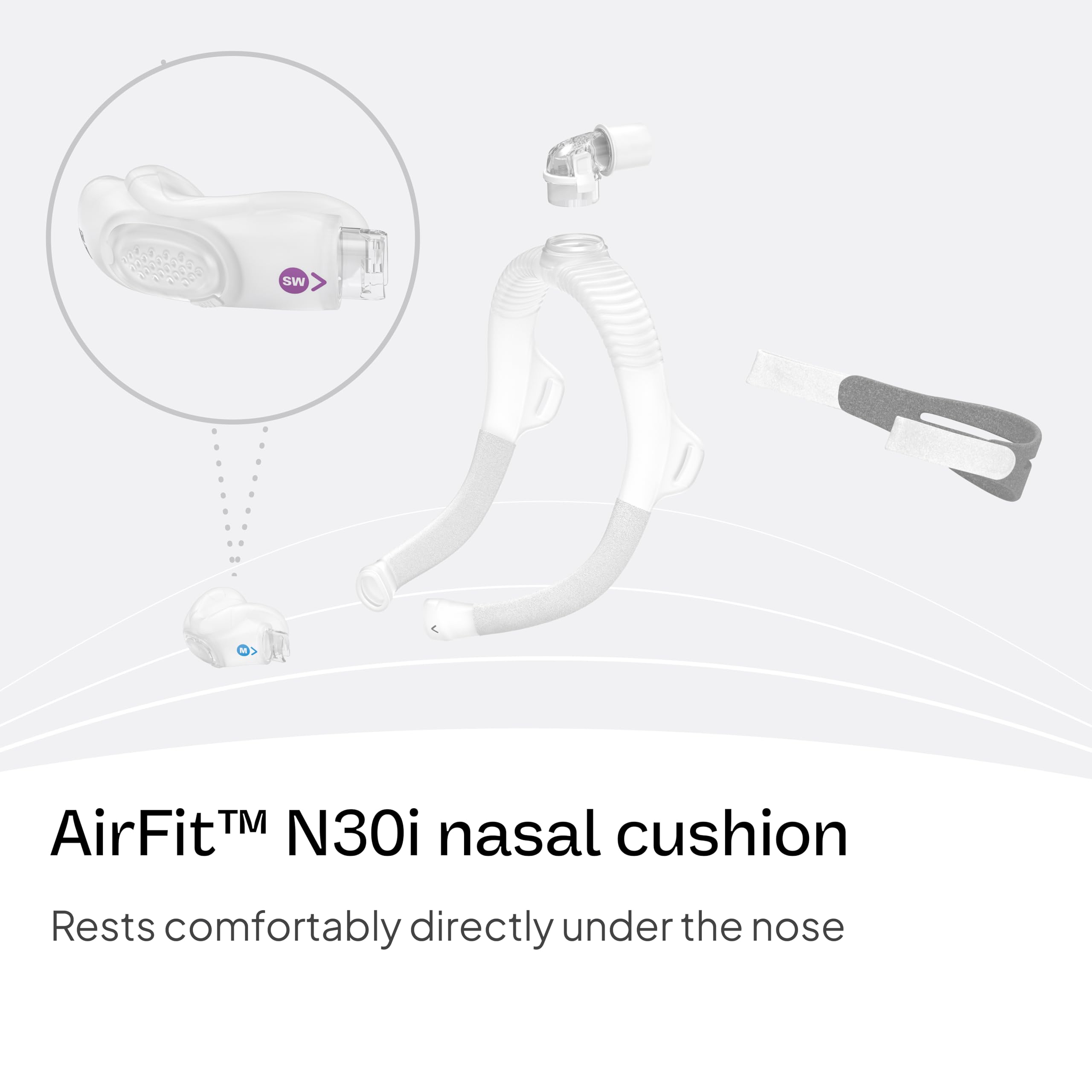 ResMed AirFit N30i – diseño ergonómico para mayor comodidad nocturna