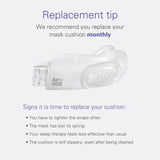 ResMed AirFit N30i: flujo de aire óptimo para una terapia CPAP más cómoda.