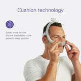 ResMed AirFit N30i: tecnología QuietAir para una respiración más silenciosa.