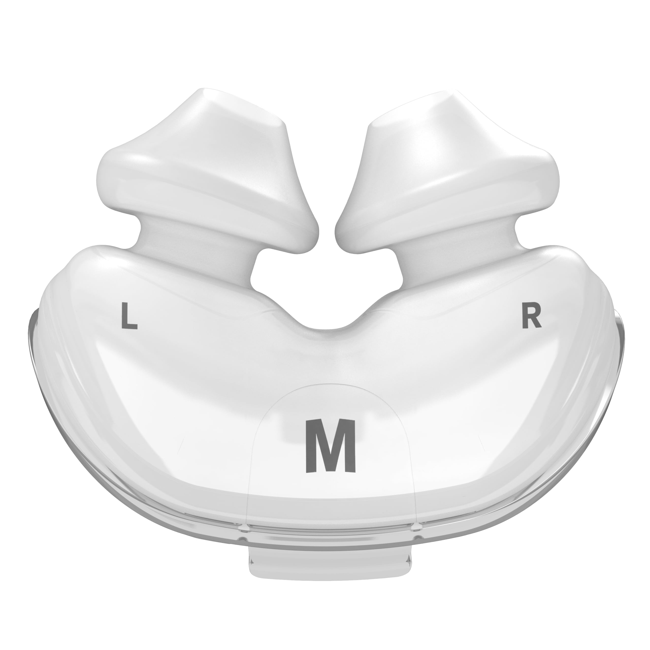 ResMed AirFit P10 almohadilla nasal, confort suave para dormir sin molestias.