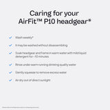 ResMed AirFit P10 almohadillas nasales no incluidas para personalizar el ajuste