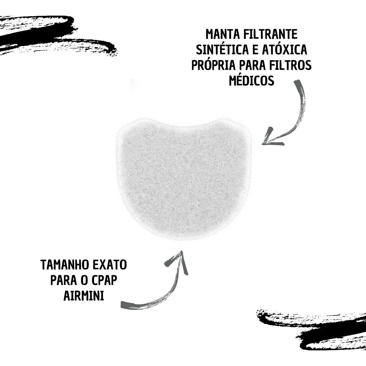 Barrera de partículas para ResMed AirMini, mayor higiene.