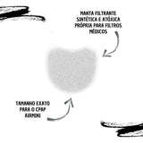 Barrera de partículas para ResMed AirMini, mayor higiene.