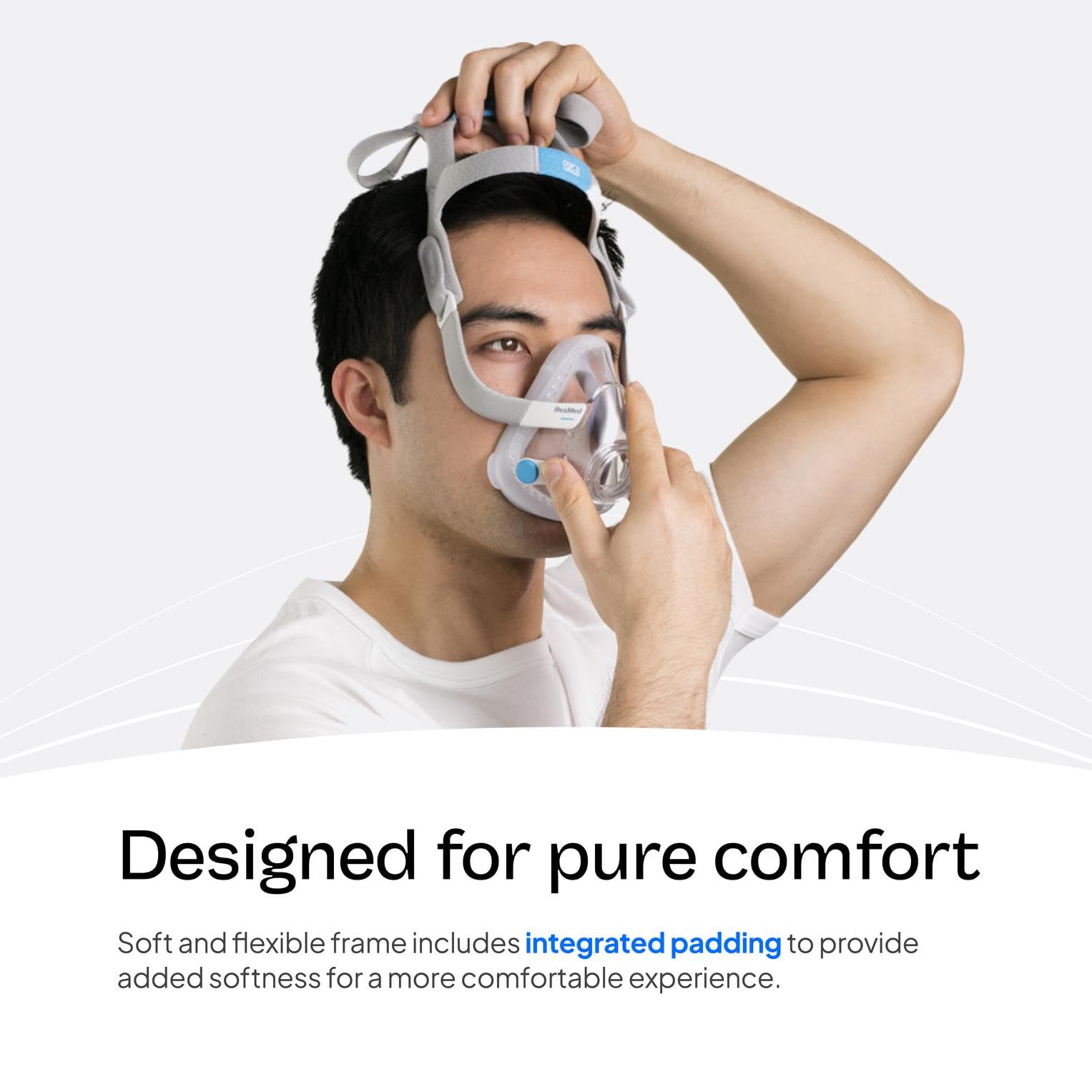 ResMed AirTouch F20 almohadilla ultrasoft para mayor confort en sueños
