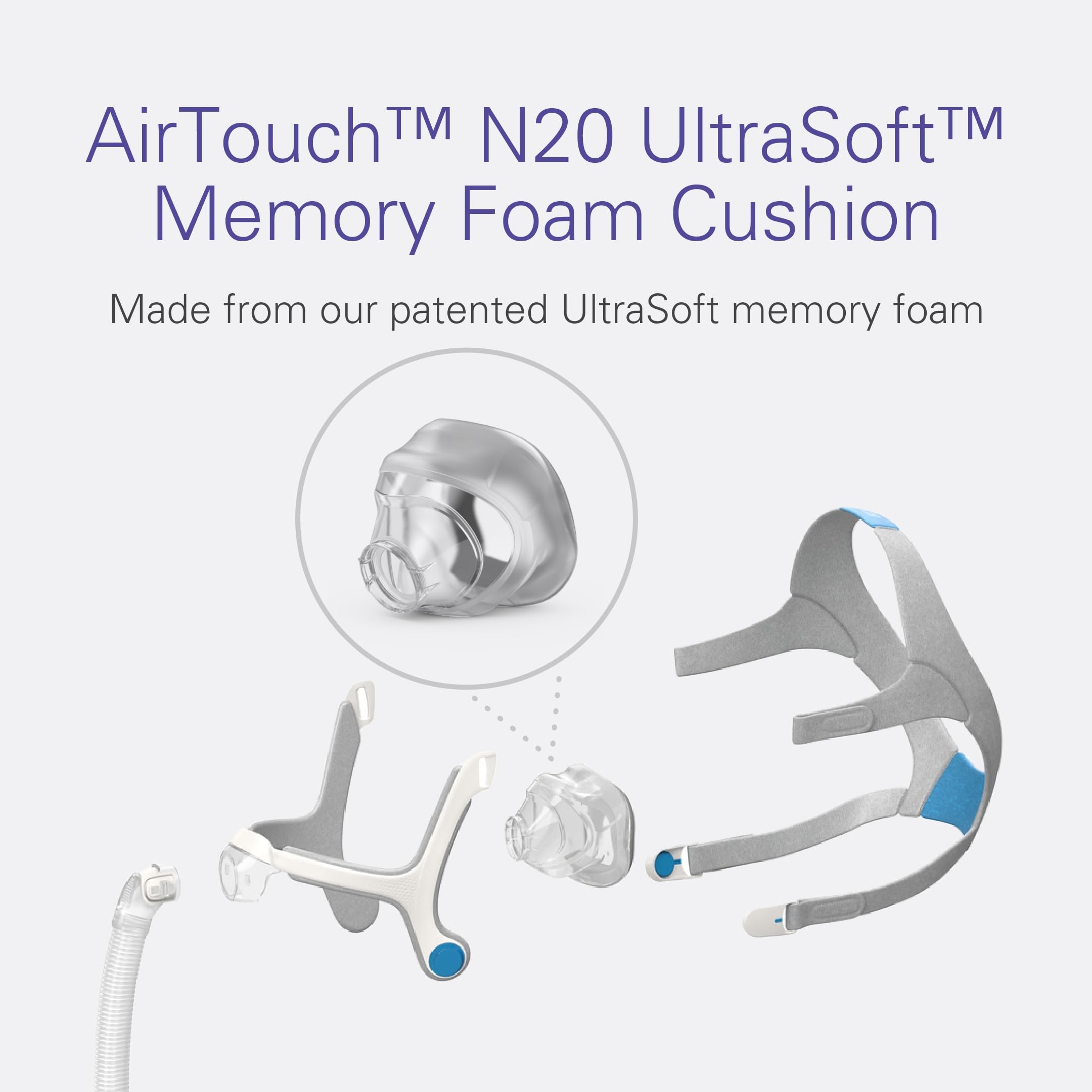 Ajuste personalizado con cojín de memoria AirTouch N20