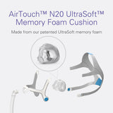Ajuste personalizado con cojín de memoria AirTouch N20