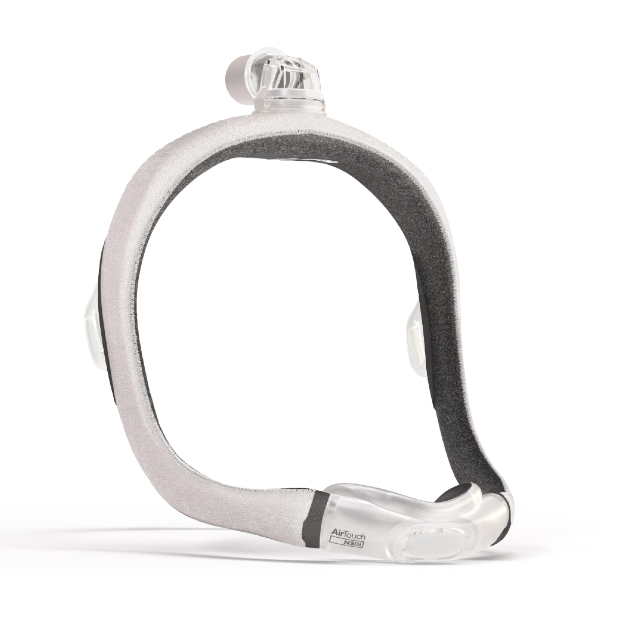 ResMed AirTouch N30i: armazón frontal, sensación suave para dormir cómodo.