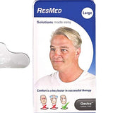 ResMed Gecko Nasal Pad en el frente para mayor confort y apoyo.