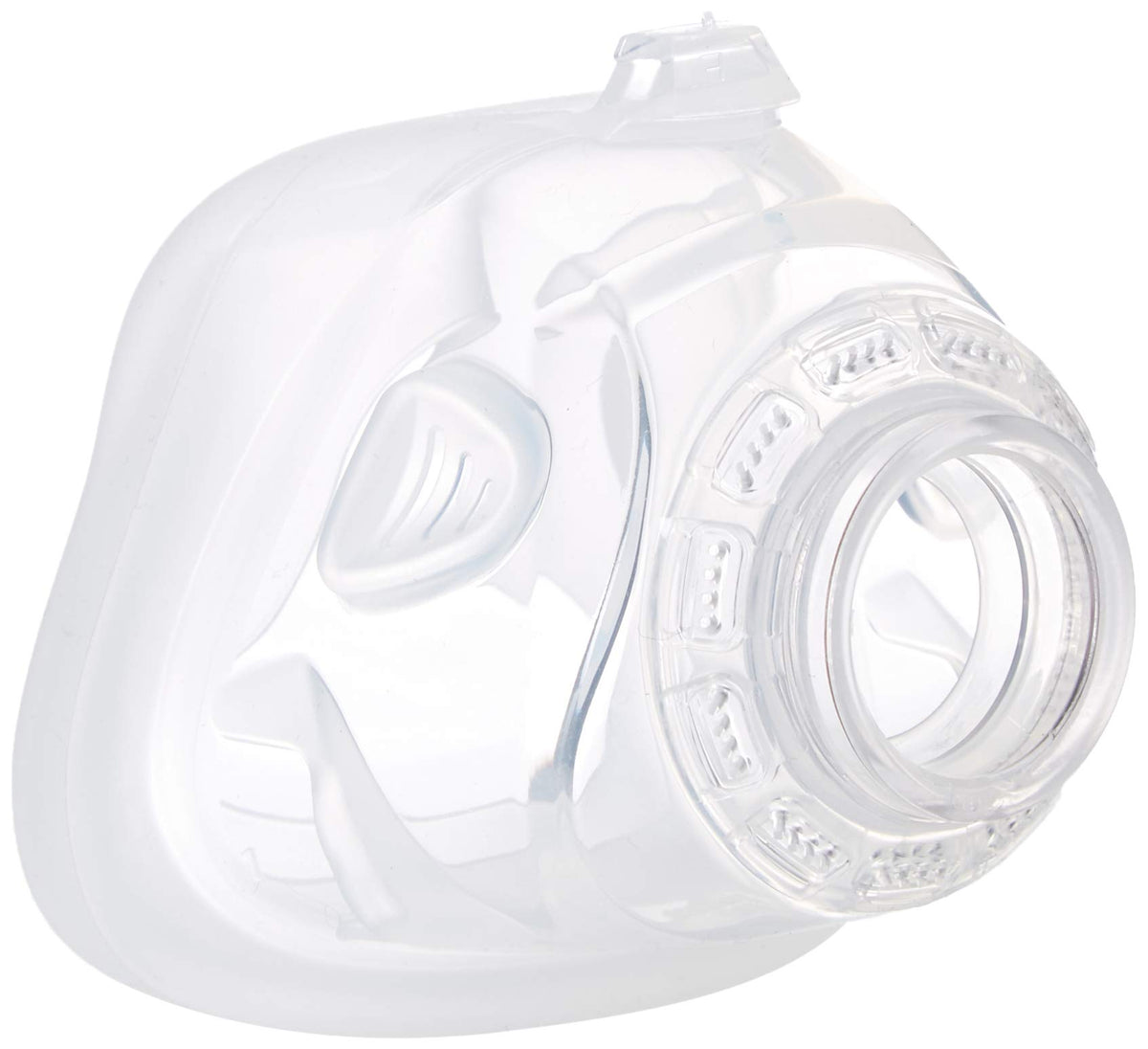 Cojín nasal ResMed Mirage FX estándar con confort suave y sellado estable.