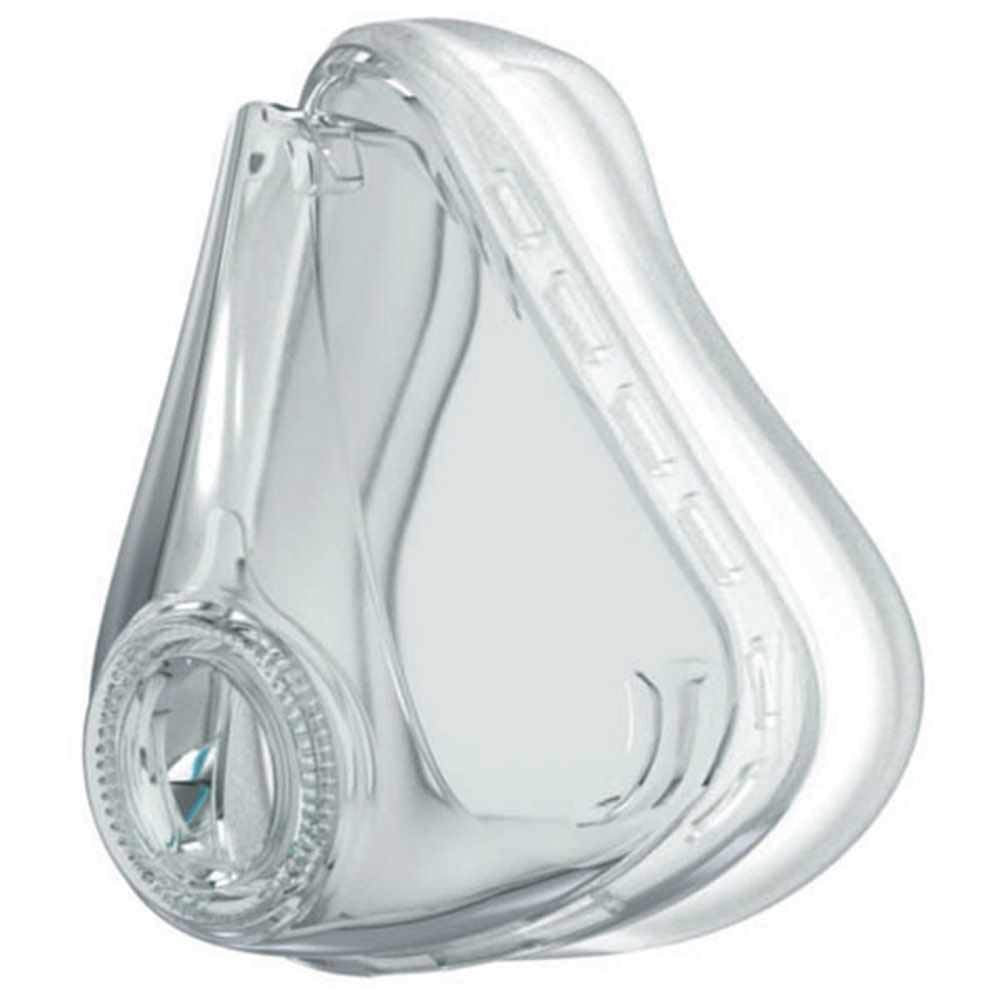 Cojín facial completo ResMed Quattro Air/AirFit F10 para un ajuste cómodo y sellado.