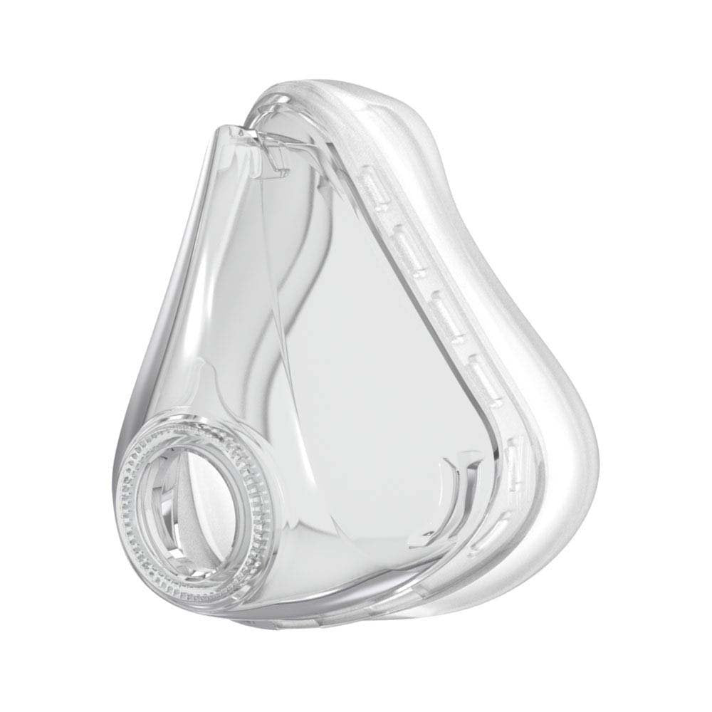 Cojín de cara completa para ResMed Quattro Air/AirFit F10, ajuste cómodo y sello estable.