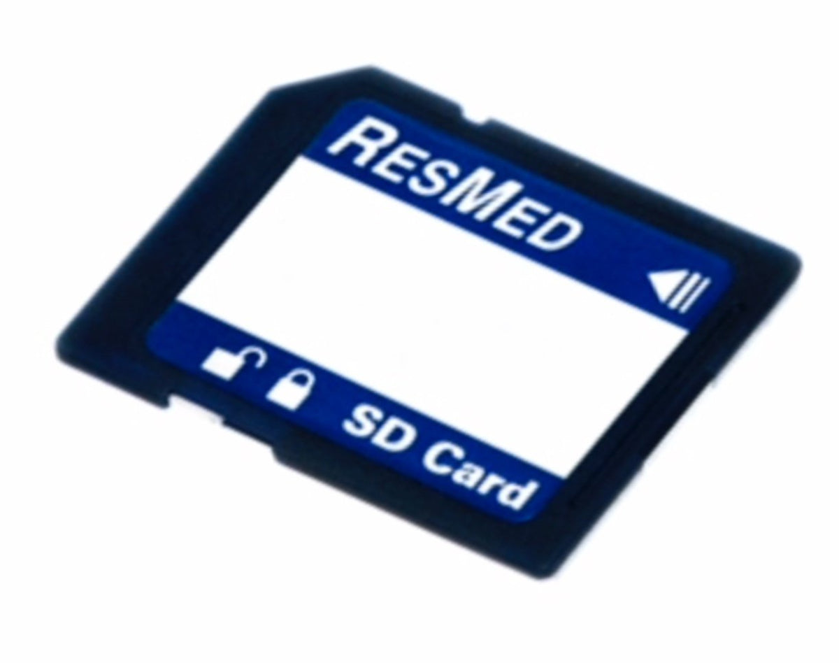 Tarjeta de datos ResMed S9 para transferencia rápida de datos entre usuario y proveedor