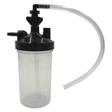 ResOne humidificador de oxígeno, botella 350 ml con válvula de alivio de presión, para uso seguro en casa