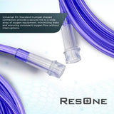 Uso diario cómodo con tubo de oxígeno ResOne.