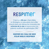 RESPIMER NetiFlow sachets pre-dosados para dosis rápidas y limpias.