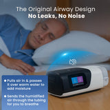 RespiraX AirSense11: cámara de agua de diseño original para comodidad nocturna