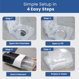RespiraX AirSense11: cámara de agua para fácil desmontaje