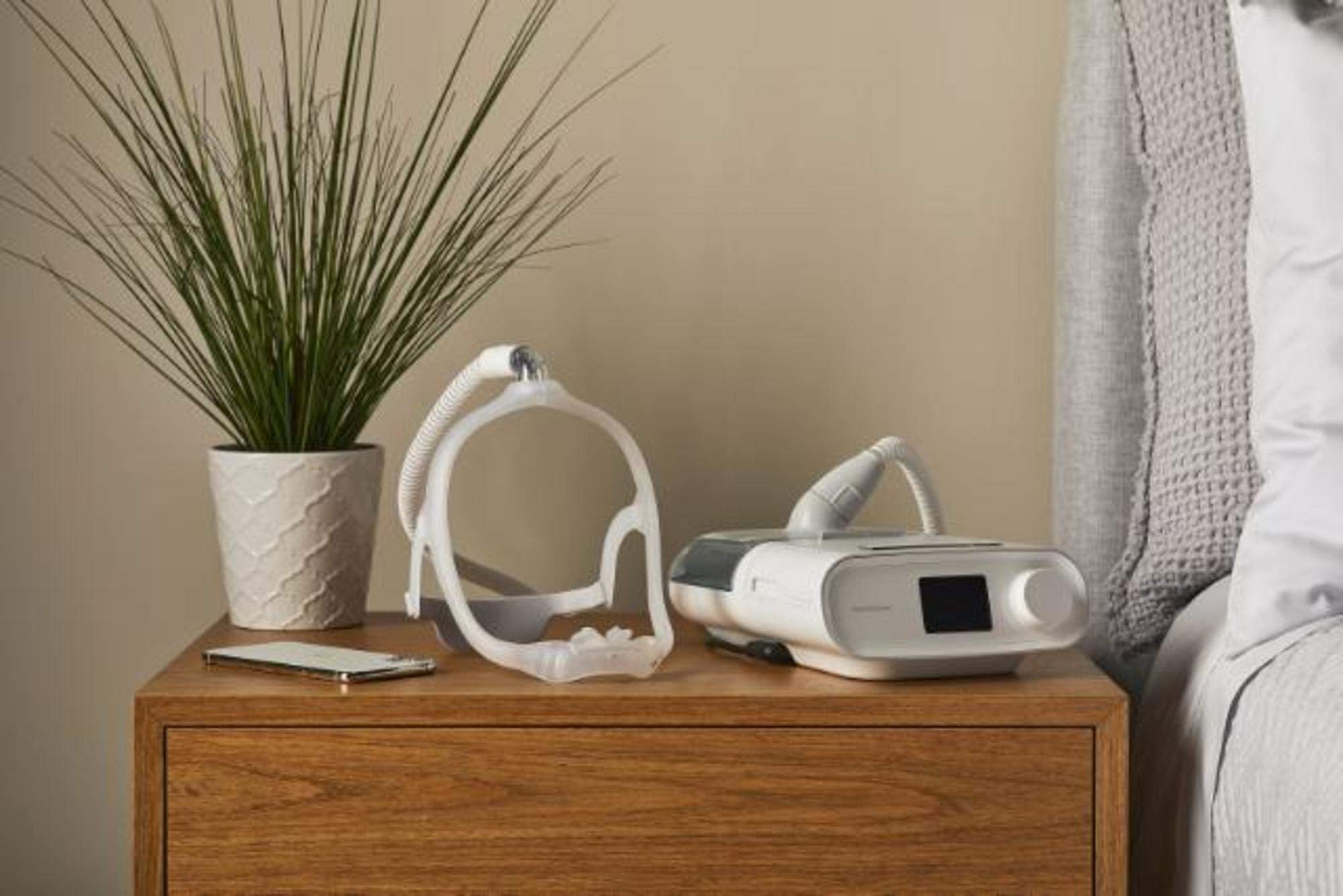 DreamWear de Respironics: sistema modular para seleccionar almohadilla nasal, silicona o cubre-cara