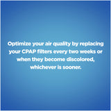 RespLabs CPAP iBreeze filtros: mejora de flujo y rendimiento estable