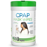 RespLabs CPAP: toallitas sin fragancia para limpieza suave de mascaras y accesorios.