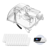 RespWave adaptador de tubo universal para AirSense 11, encaje estable para limpieza.