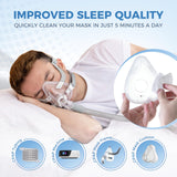 RespWave toallitas CPAP de fácil uso en casa o viaje.