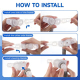 RespWellness cojin nasal compatible con Swift FX para reemplazo rápido.