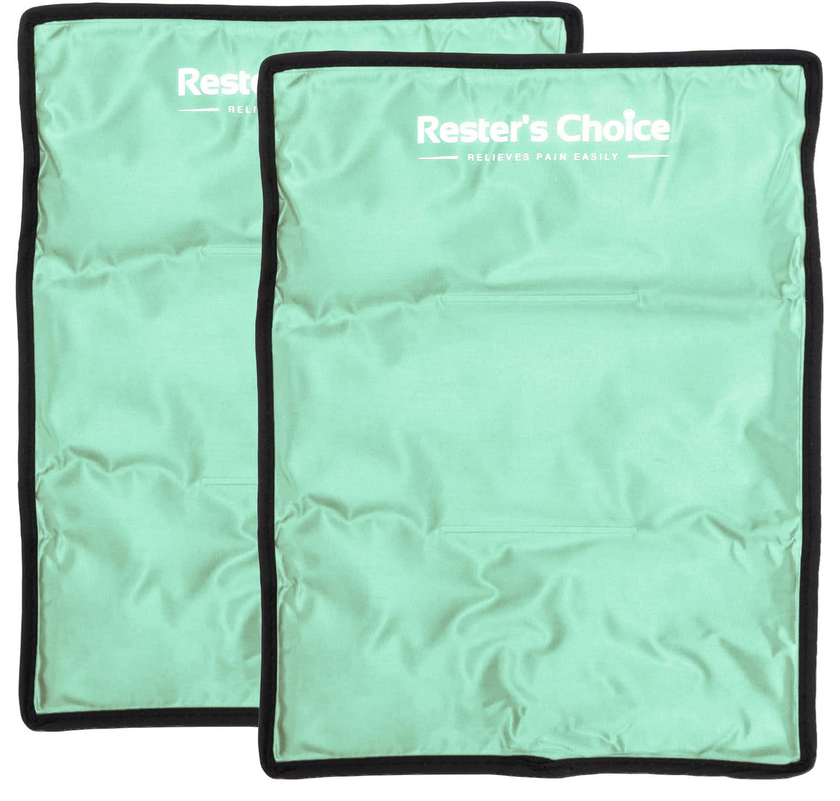 Resters Choice hielo grande para espalda, alivio de molestias en áreas amplias.
