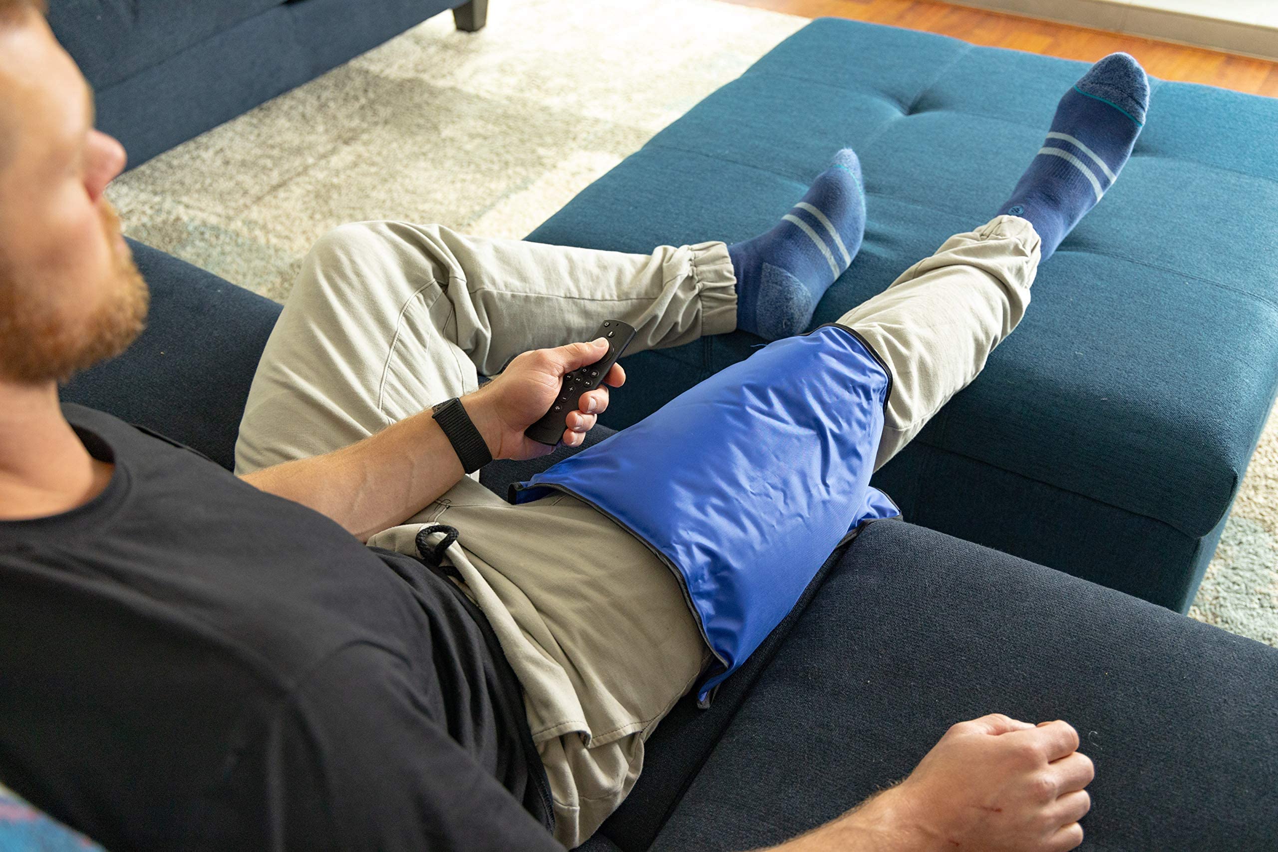 rester's choice paq hielo grande flexible al congelarse para contornos del cuerpo.