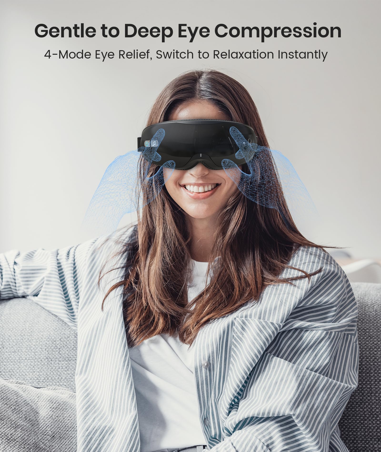 Restnature masaje ocular con sonidos relajantes para ambientar sesiones